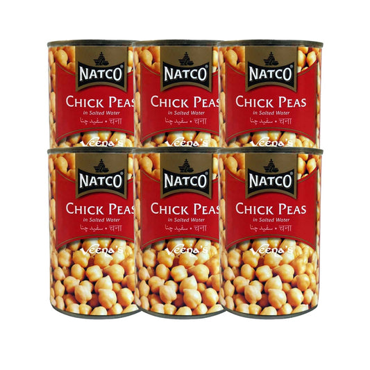 Natco Chick Peas (T) (Pack Of 6) 400g