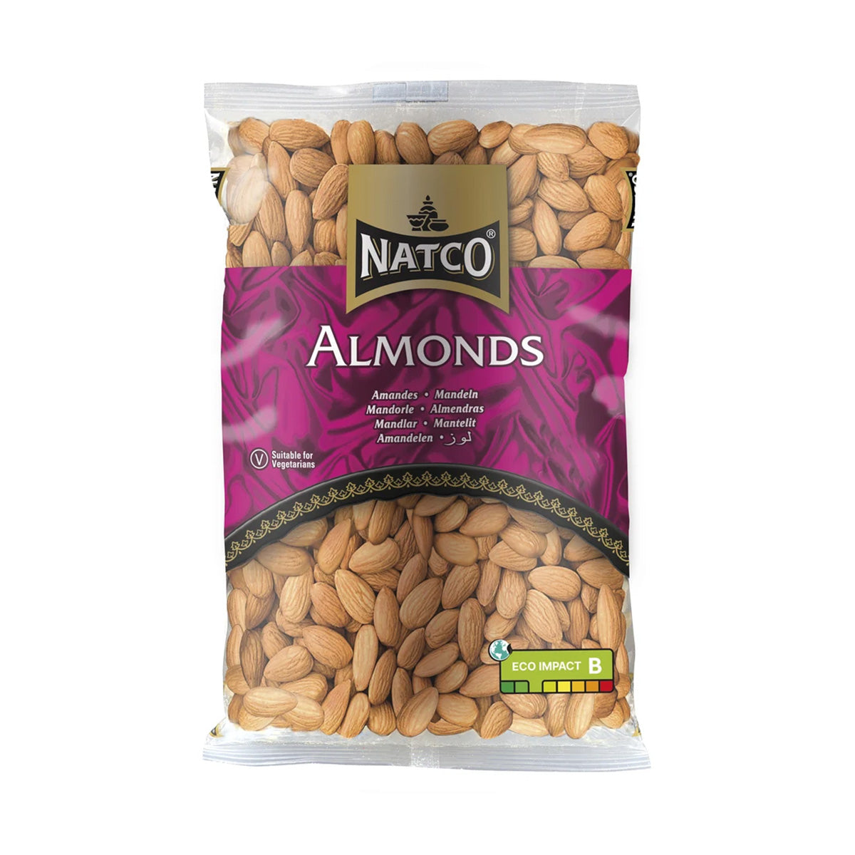 Buy Natco Almonds 750g at Veenas.com - Online Indian Grocery Store UK