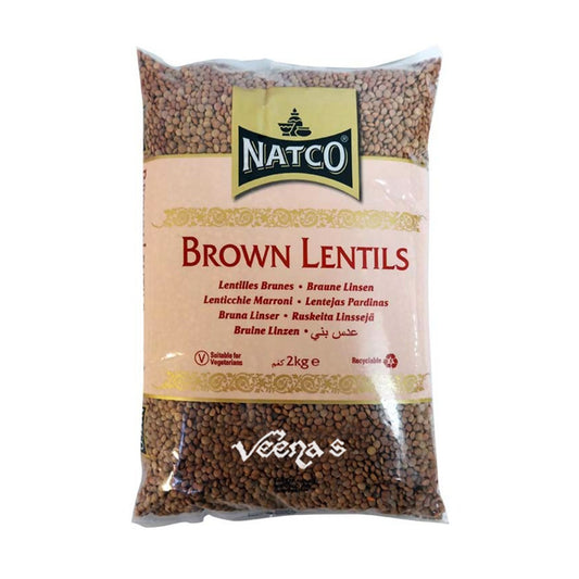 Natco Brown Lentils 2kg