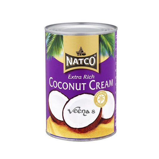 Buy Natco Coconut Cream Tin 400ml at Veenas.com - Online Indian Grocery Store UK
