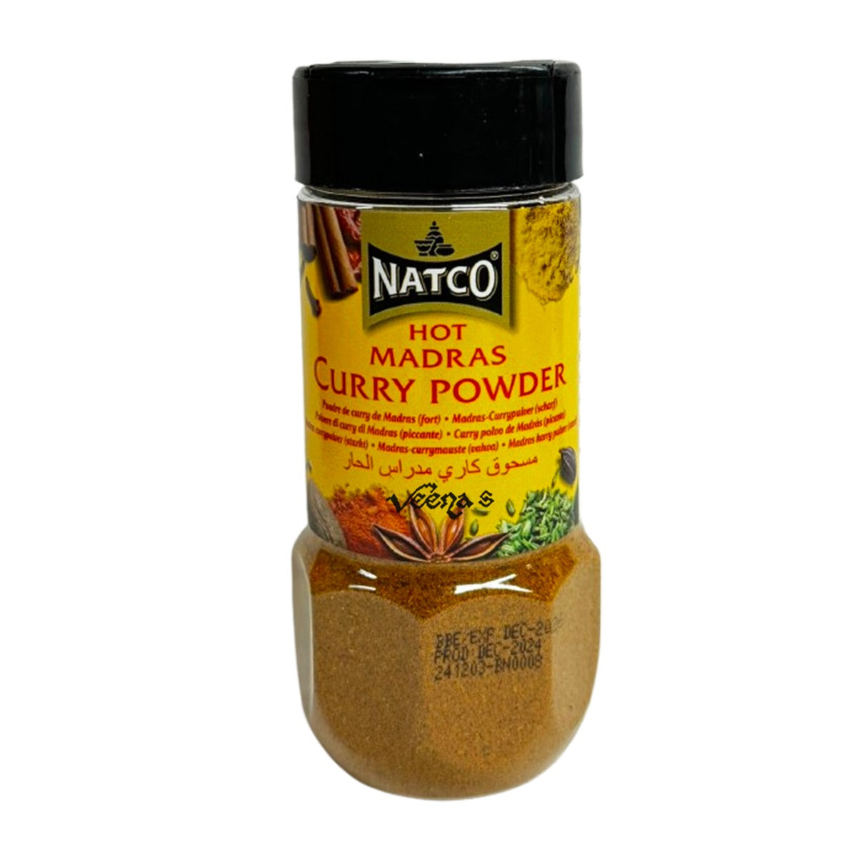 Natco Hot Madras Curry Powder 100g