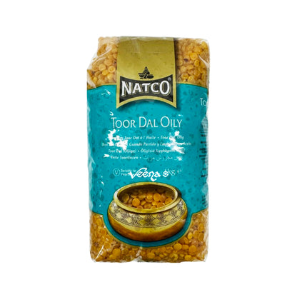 Buy Natco Toor Dal Oily 1kg at Veenas.com - Online Indian Grocery Store UK
