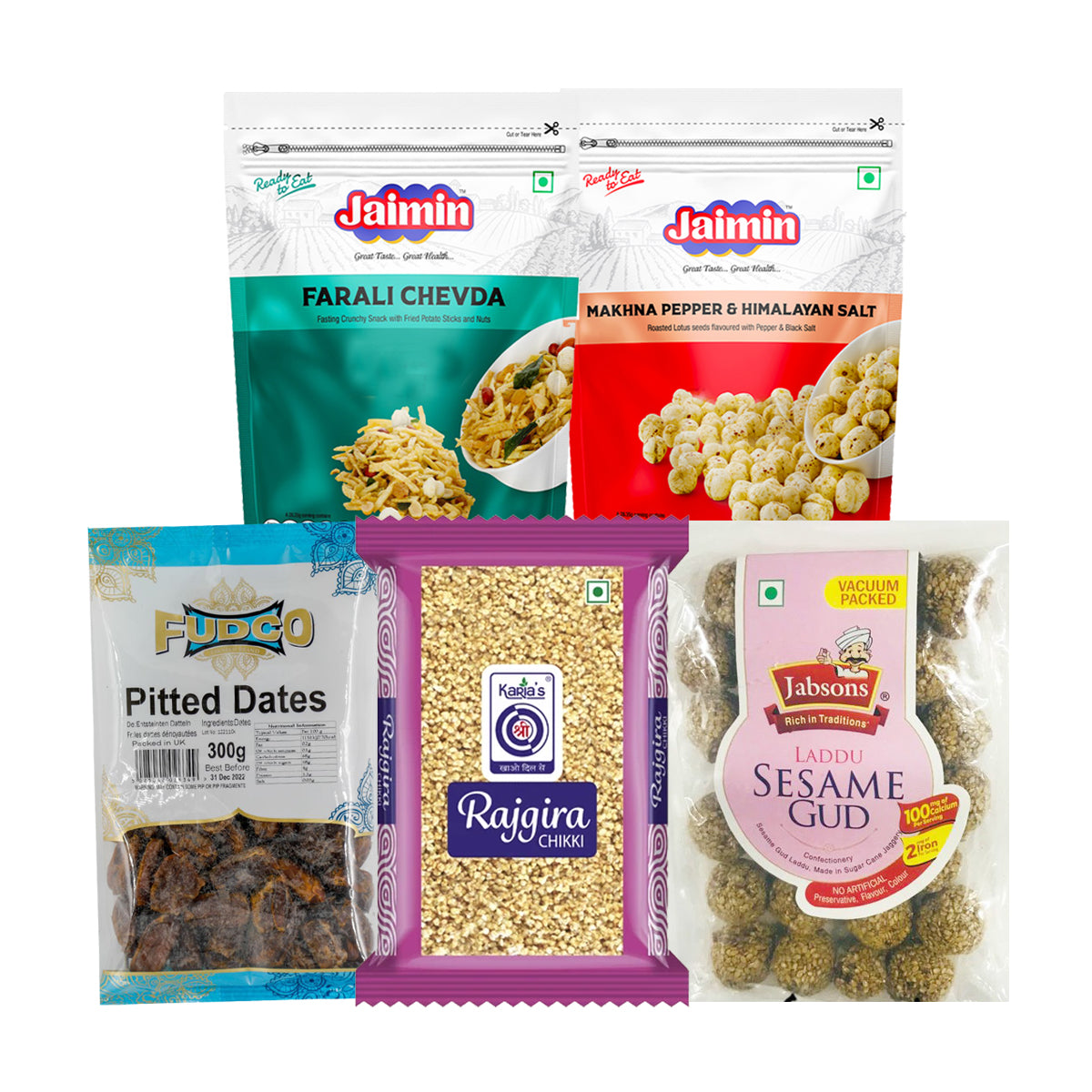 Buy Navratri Fasting Snack Combo at Veenas.com - Online Indian Grocery Store UK