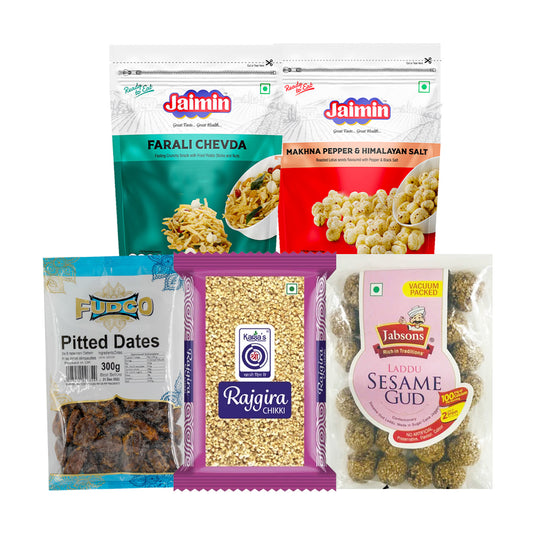 Buy Navratri Fasting Snack Combo at Veenas.com - Online Indian Grocery Store UK