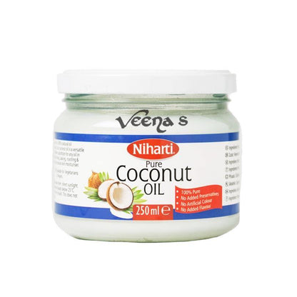 Buy Niharti Coconut Oil 250ml at Veenas.com - Online Indian Grocery Store UK