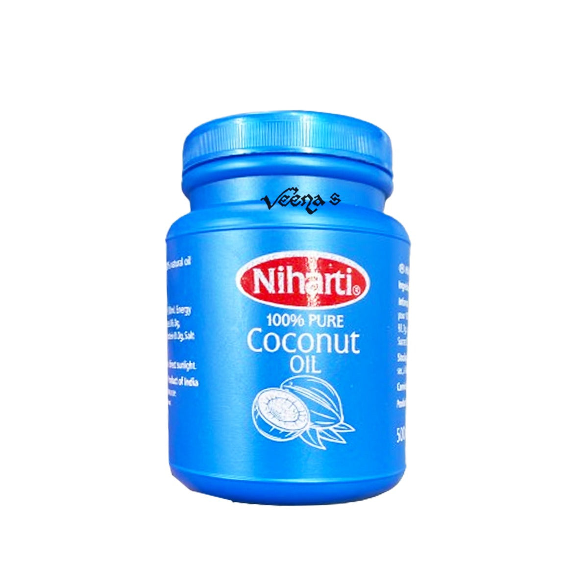 Buy Niharti Coconut Oil 500ml at Veenas.com - Online Indian Grocery Store UK