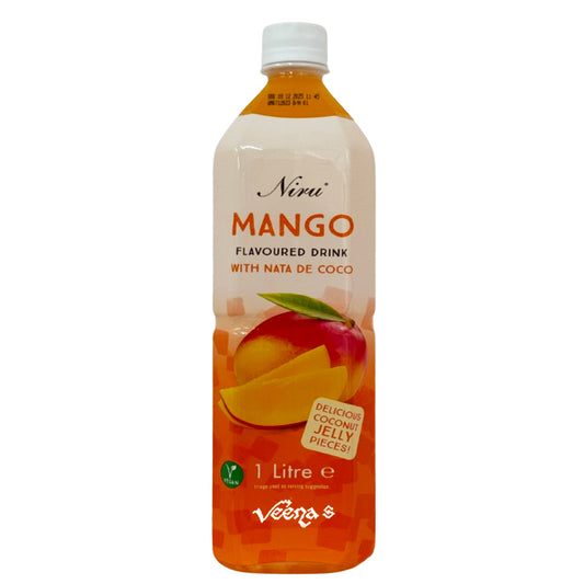 Niru Mango Flavoured Drink with Nata De Coco 1 Litre