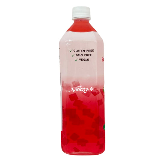 Niru Strawberry Flavoured Drink with Nata De Coco 1 Litre