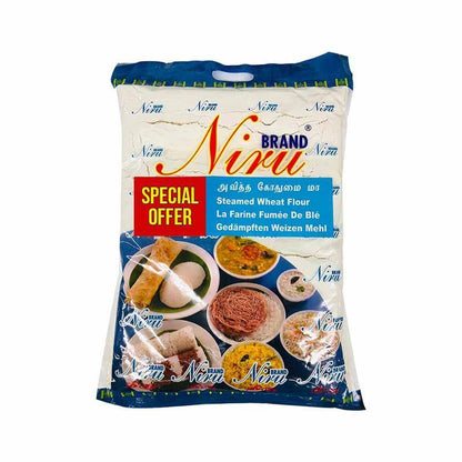 Buy Niru Steamed Wheat Flour 3.6kg at Veenas.com - Online Indian Grocery Store UK