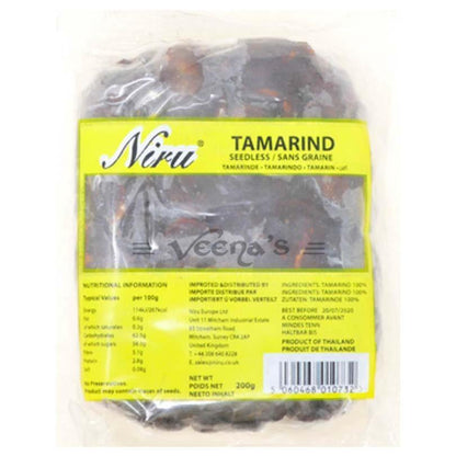 Niru Tamarind Seedless 200g