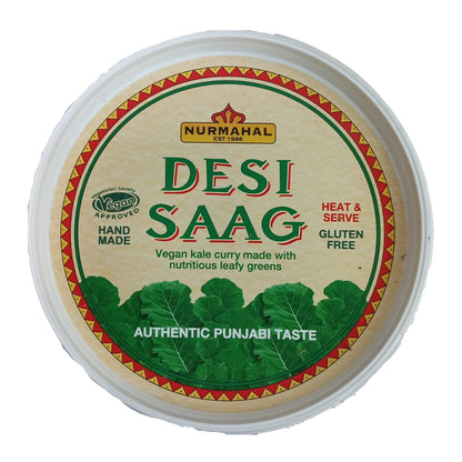 Buy Nurmahal Desi Saag 900g at Veenas.com - Online Indian Grocery Store UK