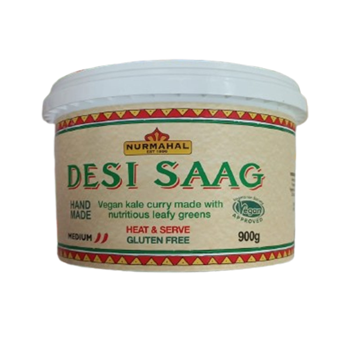 Buy Nurmahal Desi Saag 900g at Veenas.com - Online Indian Grocery Store UK