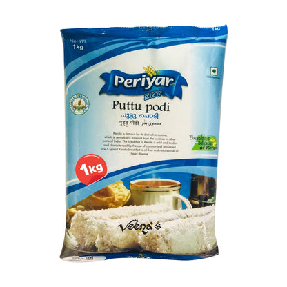 Buy Periyar Puttu Podi White 1Kg at Veenas.com - Online Indian Grocery Store UK