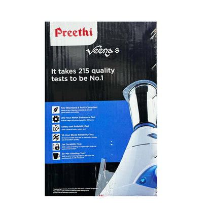 Preethi Blue Leaf Platinum Mixer Grinder 750W