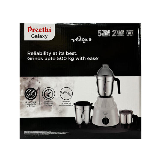 Preethi Galaxy Mixer Grinder 750watt