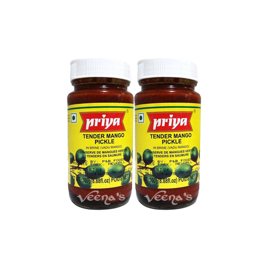 Priya Tender Mango Pickle 300g Pack of 2