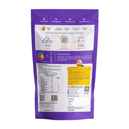 Buy SKC Garlic Murukku Stick 180g at Veenas.com - Online Indian Grocery Store UK
