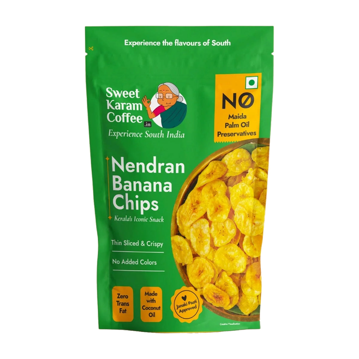 Buy SKC Nendran Banana Chips 120g at Veenas.com - Online Indian Grocery Store UK