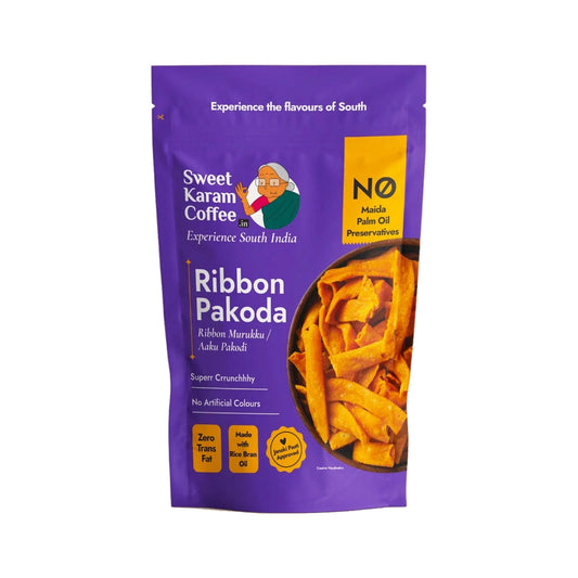 Buy SKC Ribbon Pakoda 180g at Veenas.com - Online Indian Grocery Store UK