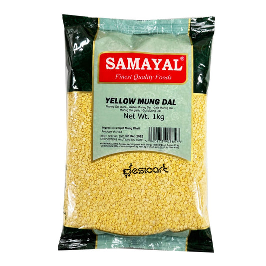 Samayal Yellow Mung Dal 1kg