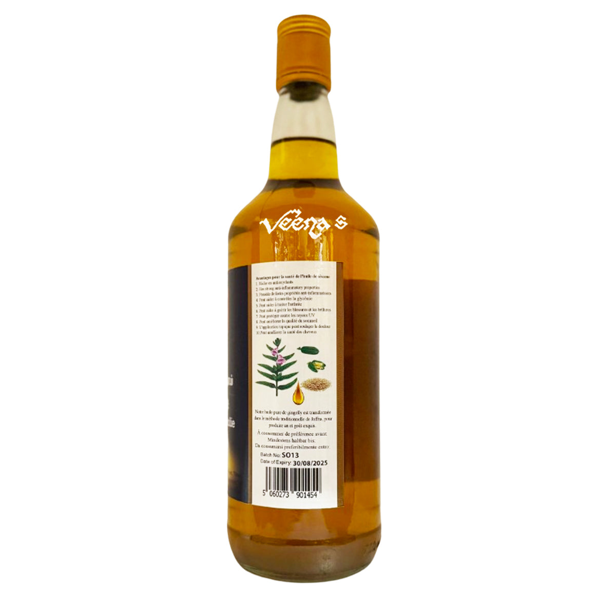 Buy Samayal Pure Sesame Oil 750ml at Veenas.com - Online Indian Grocery Store UK