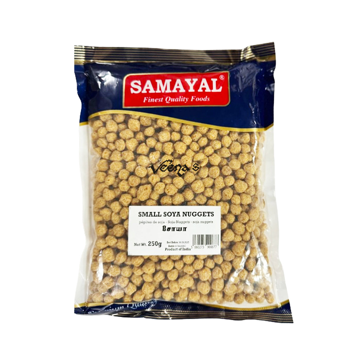 Buy Samayal Small Soya Nuggets 250g at Veenas.com - Online Indian Grocery Store UK