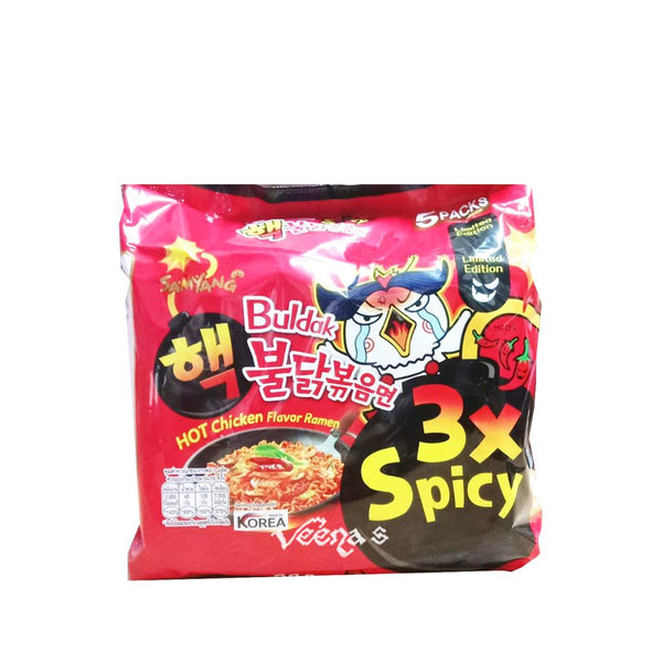 Samyang Buldak Hot Chicken Ramen 3*Spicy 700g–