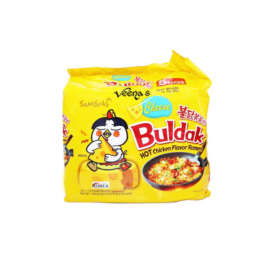 Buy Samyang Cheese Buldak Ramen 700g at Veenas.com - Online Indian Grocery Store UK