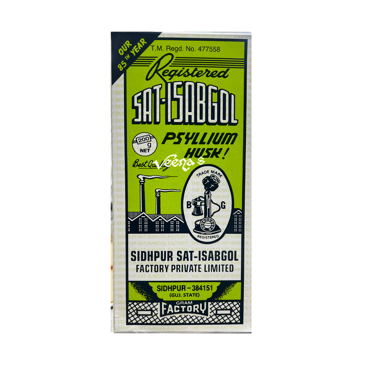 Sat Isabgol Psyllium Husk 200g