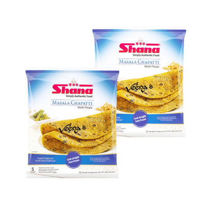 Buy Shana Masala Chapatti 300g(Pack of 2) at Veenas.com - Online Indian Grocery Store UK