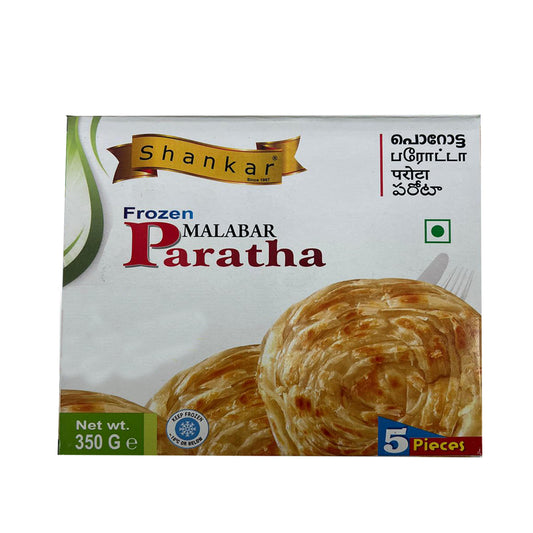 Buy Shankar Malabar Paratha 350g at Veenas.com - Online Indian Grocery Store UK