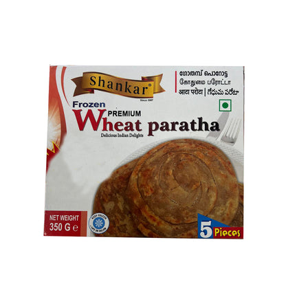 Buy Shankar Premium Wheat Paratha 350g at Veenas.com - Online Indian Grocery Store UK