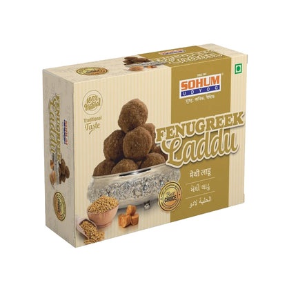Buy Sohum Udyog Fenugreek Laddu 250g at Veenas.com - Online Indian Grocery Store UK