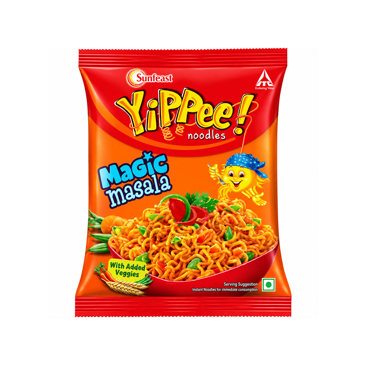 Buy Sunfeast Yippee Noodles Magic Masala 70g at Veenas.com - Online Indian Grocery Store UK