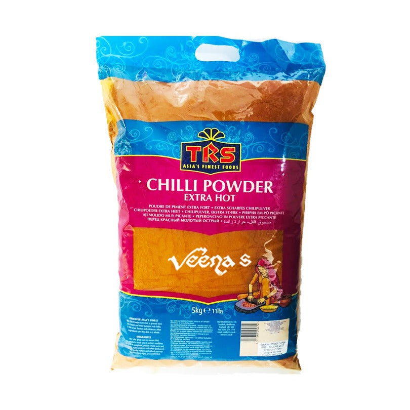 Buy TRS Chilli Powder Extra Hot 5kg at Veenas.com - Online Indian Grocery Store UK