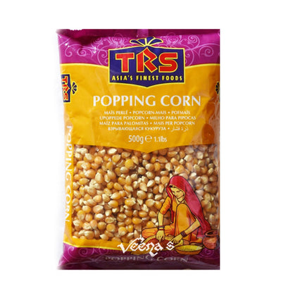 Buy TRS Popping Corn 500g at Veenas.com - Online Indian Grocery Store UK