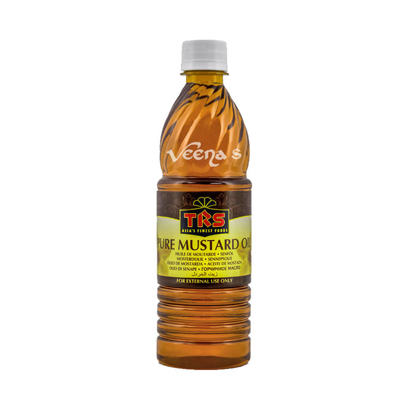 Buy TRS Pure Mustard Oil 500g at Veenas.com - Online Indian Grocery Store UK