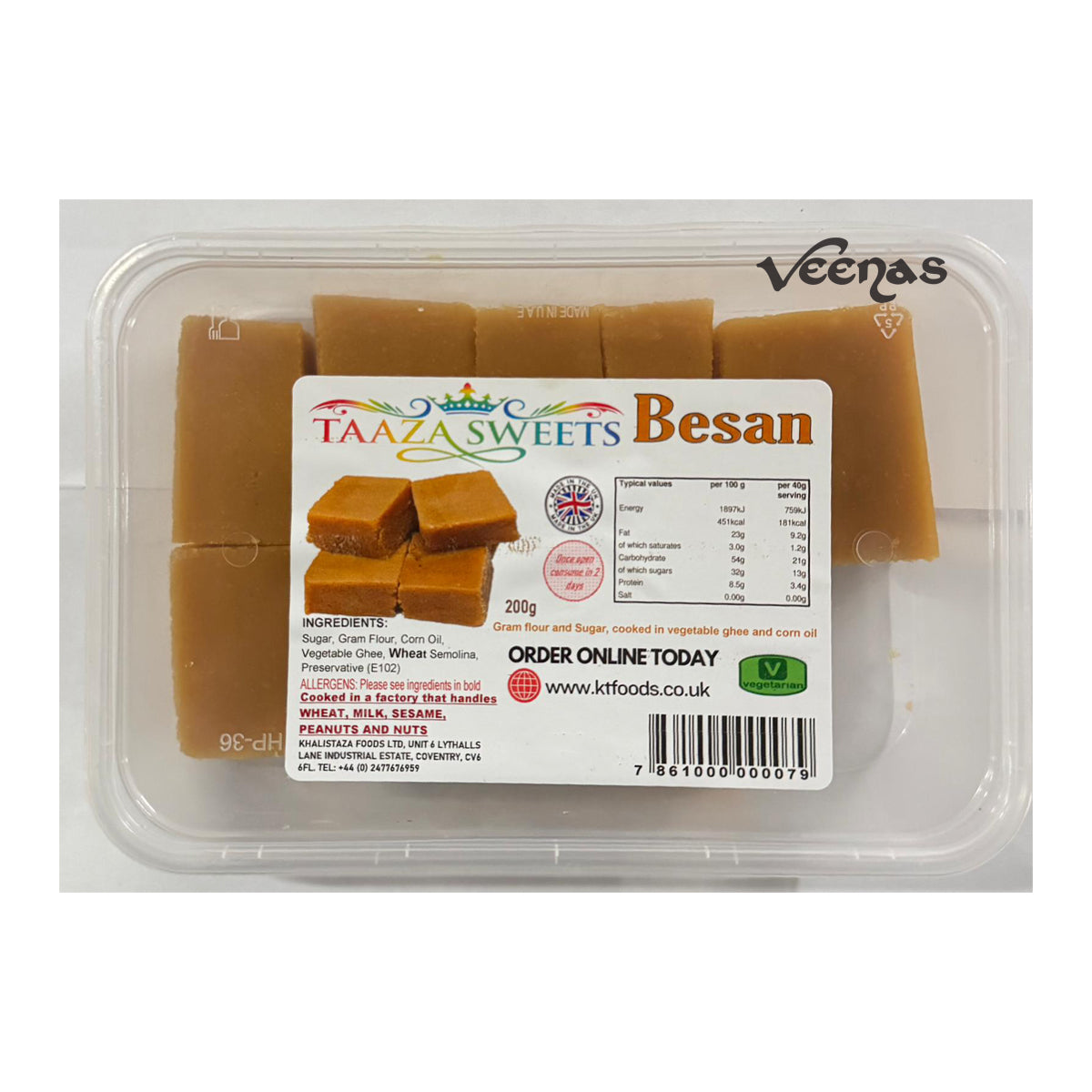 Taaza Sweets Besan 200g