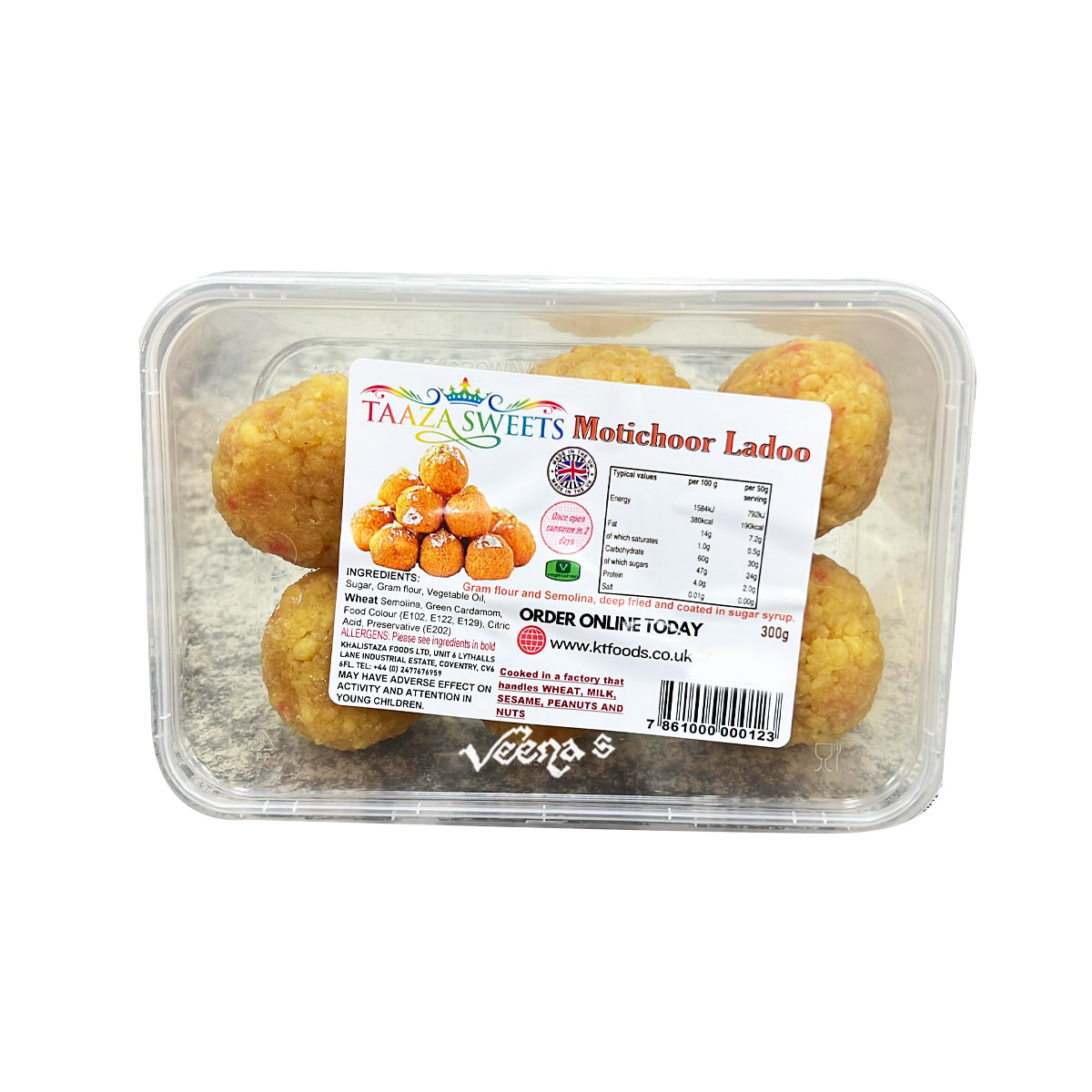 Taaza Sweets Motichur Ladoo 300g