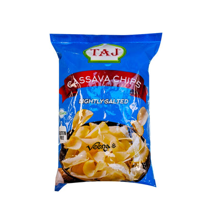 Buy Taj Cassava Chips Lightly Salted 200g at Veenas.com - Online Indian Grocery Store UK