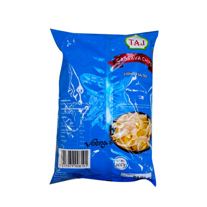 Buy Taj Cassava Chips Lightly Salted 200g at Veenas.com - Online Indian Grocery Store UK