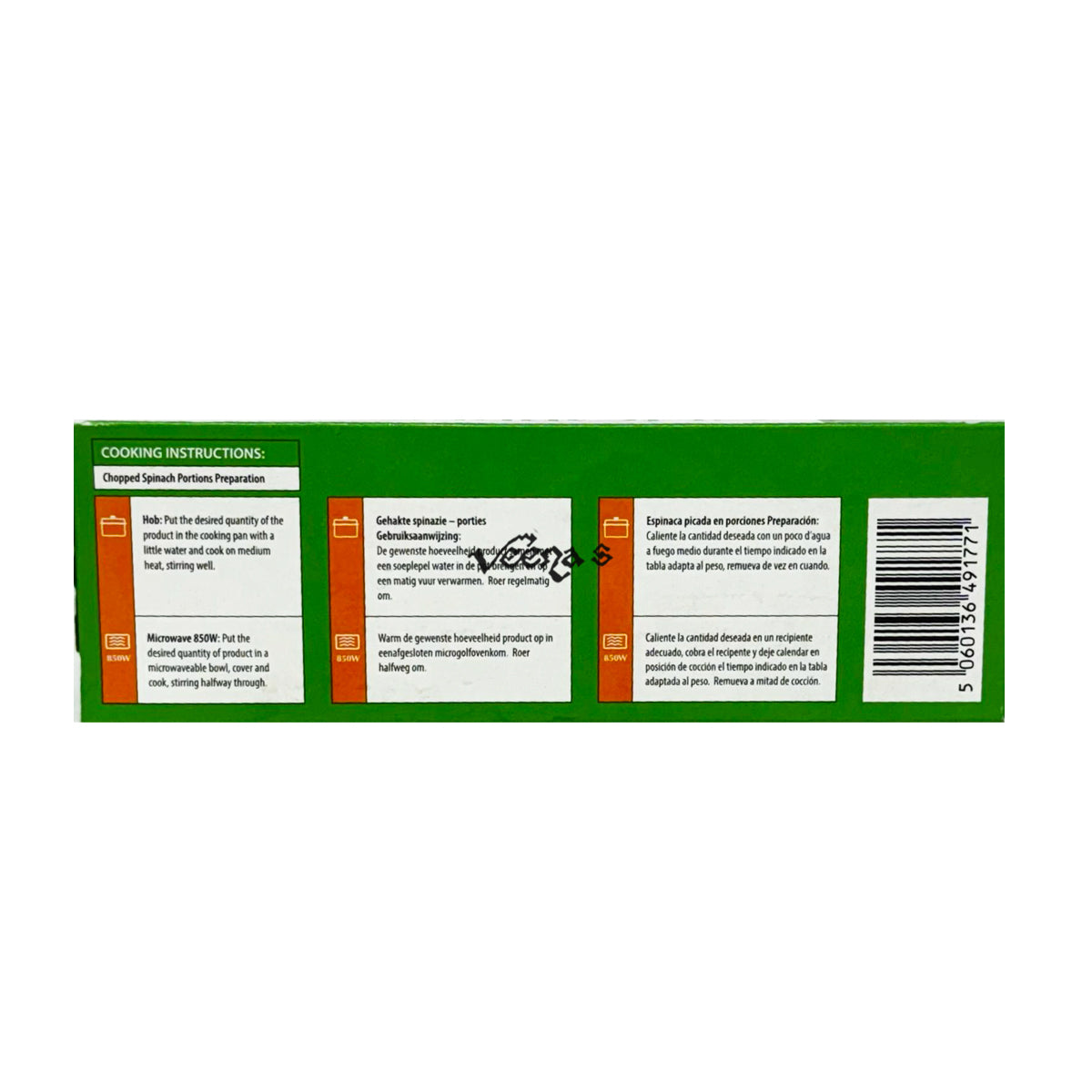 Buy Taj Chopped Spinach 450g at Veenas.com - Online Indian Grocery Store UK