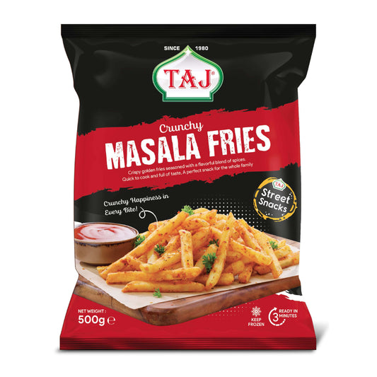 Buy Taj Crunchy Masala Fries 500g at Veenas.com - Online Indian Grocery Store UK