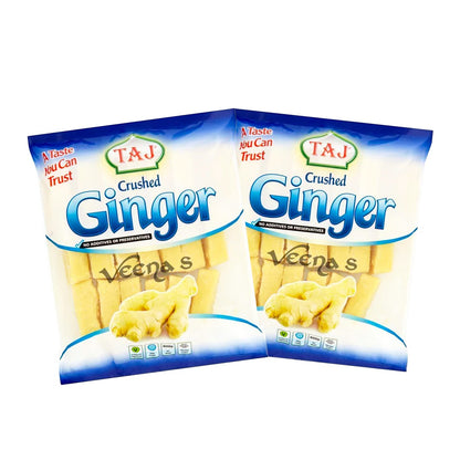 Buy Taj Crushed Ginger 400g (Pack of 2) at Veenas.com - Online Indian Grocery Store UK