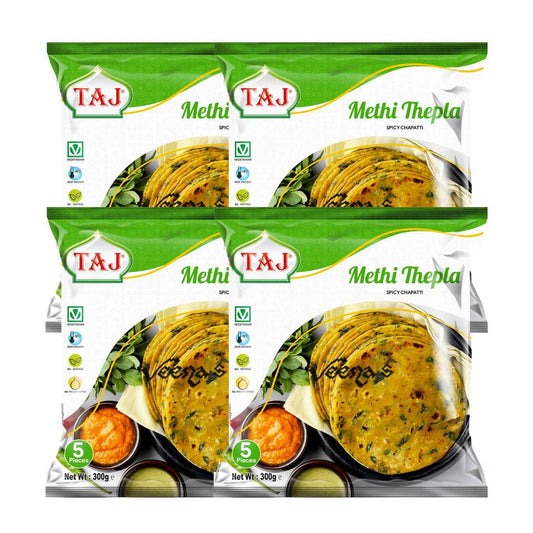 Taj Methi Thepla 300g (Pack of 4)