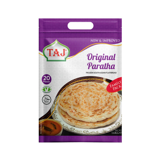 Buy Taj Original Paratha family pack 20pcs at Veenas.com-Grocery indian store UK