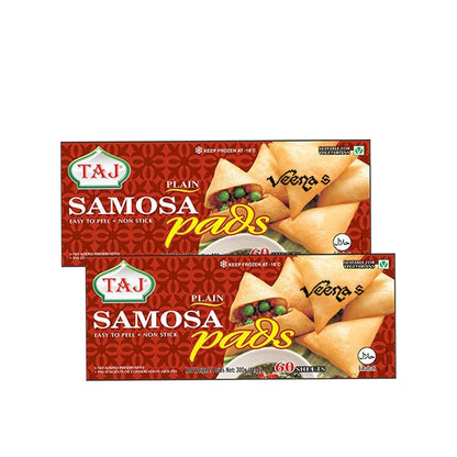 Buy Taj Samosa Pads 60 Sheets (Pack of 2) at Veenas.com - Online Indian Grocery Store UK