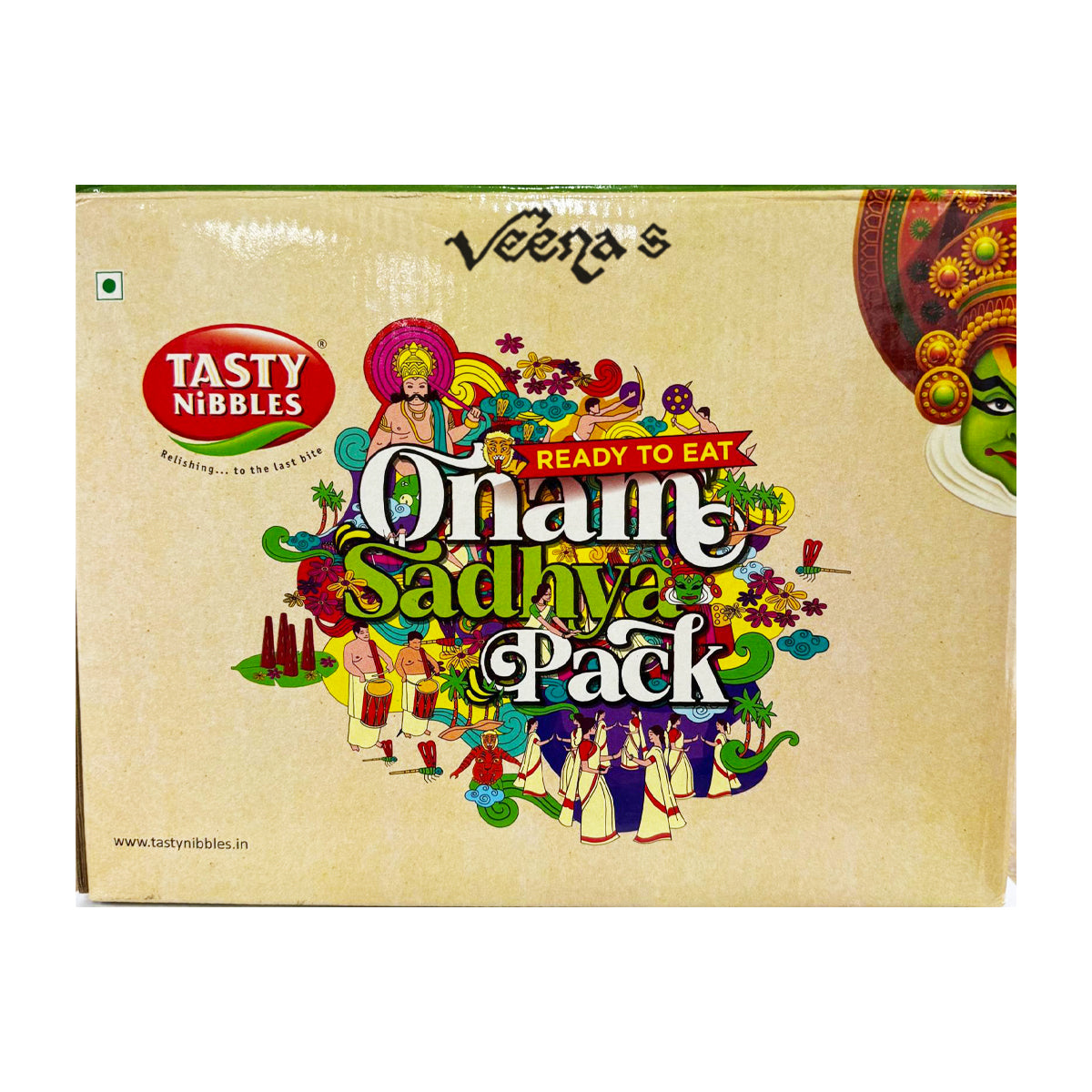 Buy Tasty Nibbles Onam Sadhya Pack at Veenas.com - Online Indian Grocery Store UK