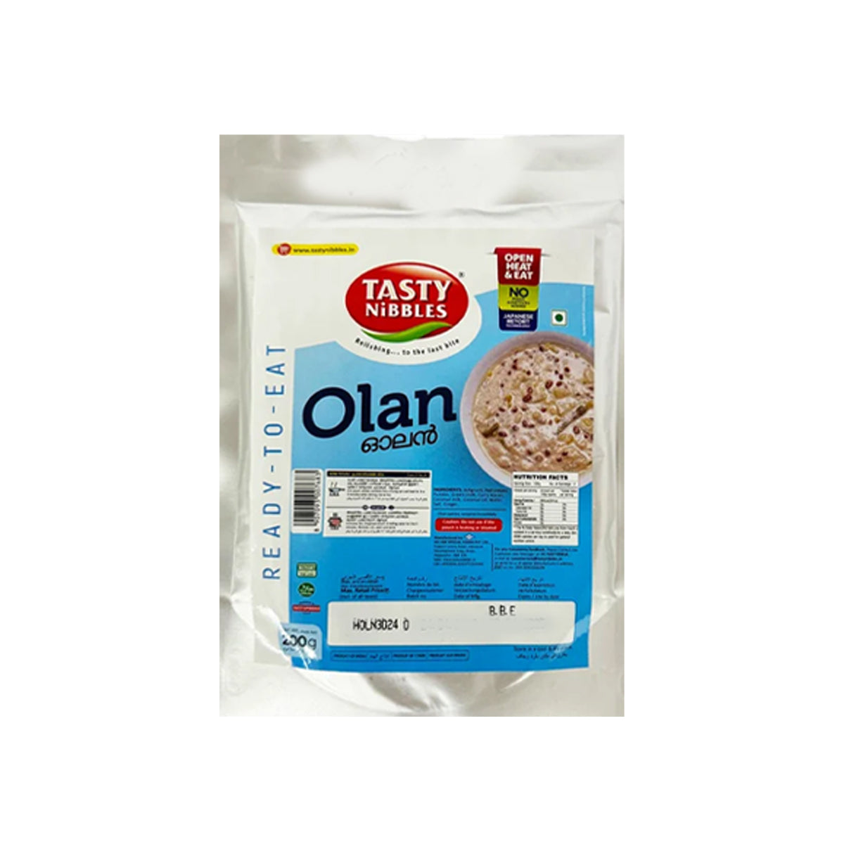 Buy Tasty Nibbles Olan 200g at Veenas.com - Online Indian Grocery Store UK