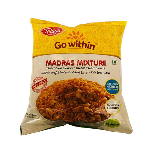 Buy Telugu Foods Madras Mixture 170g at Veenas.com - Online Indian Grocery Store UK